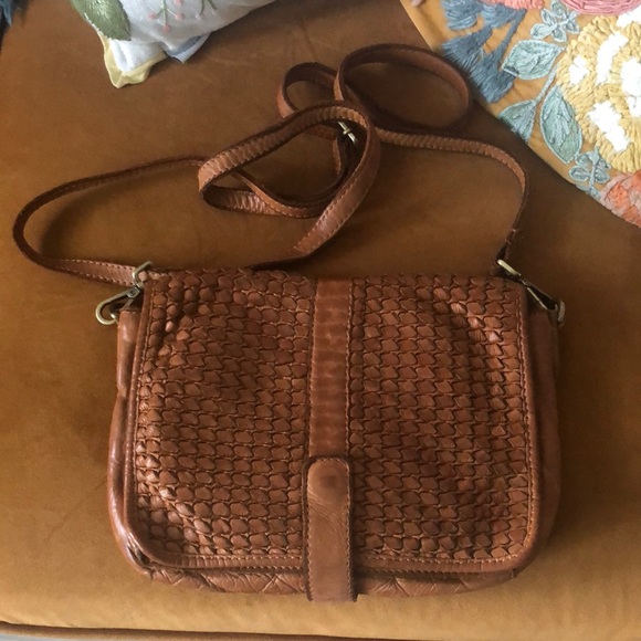 Frye Bags Frye Cognac Crossbody Purse Bohemian Poshmark
